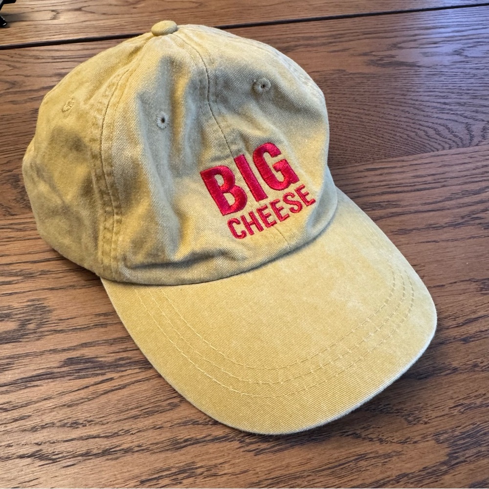 Murray’s Big Cheese Adams Upscale Cotton Dad Golf Hat Baseball Cap Leather Strap